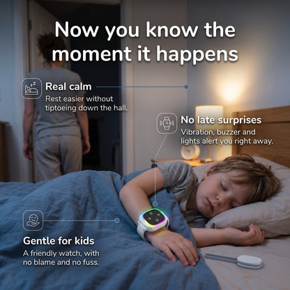 Calm night with the wetness alarm