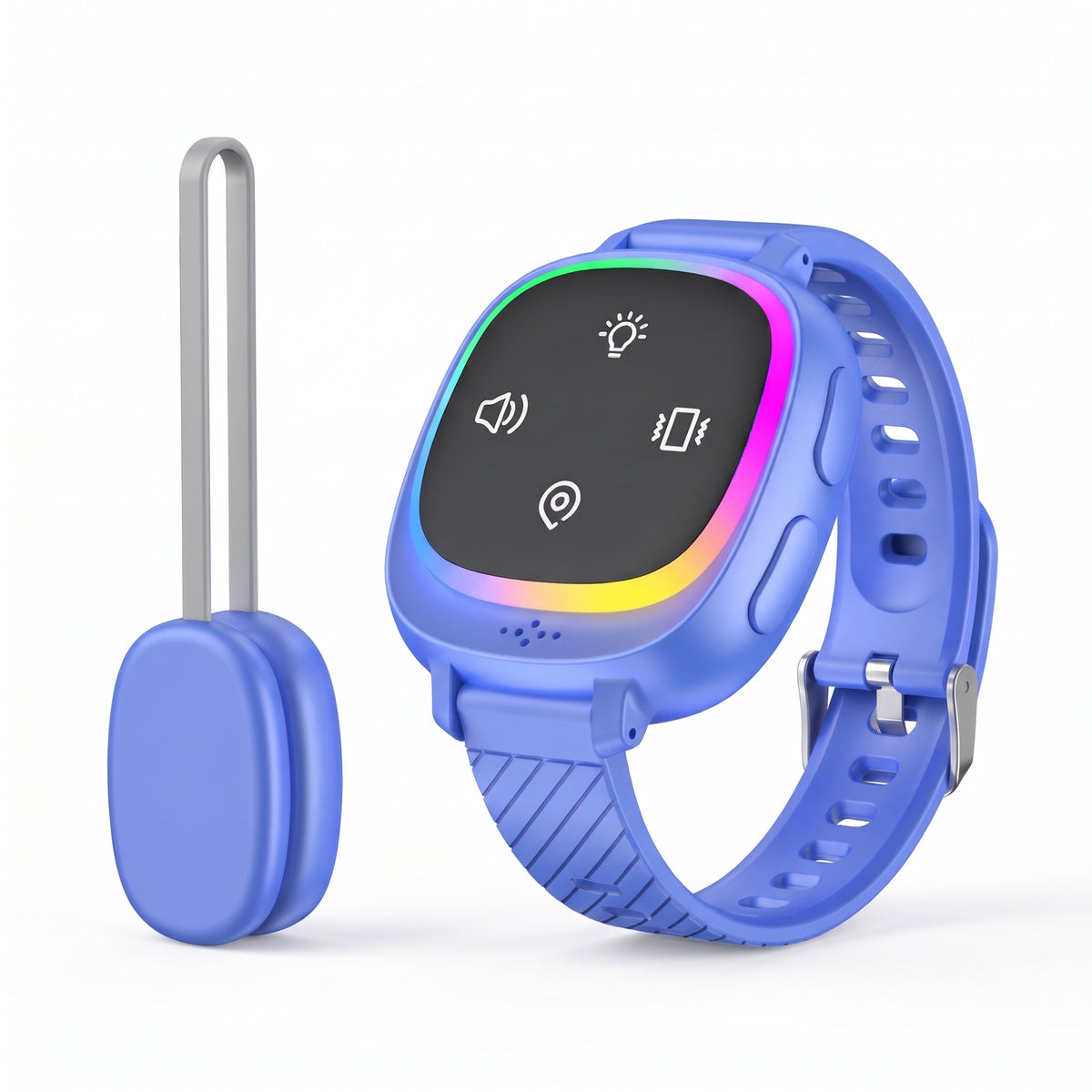 Kneebie wireless wetness alarm - Blue