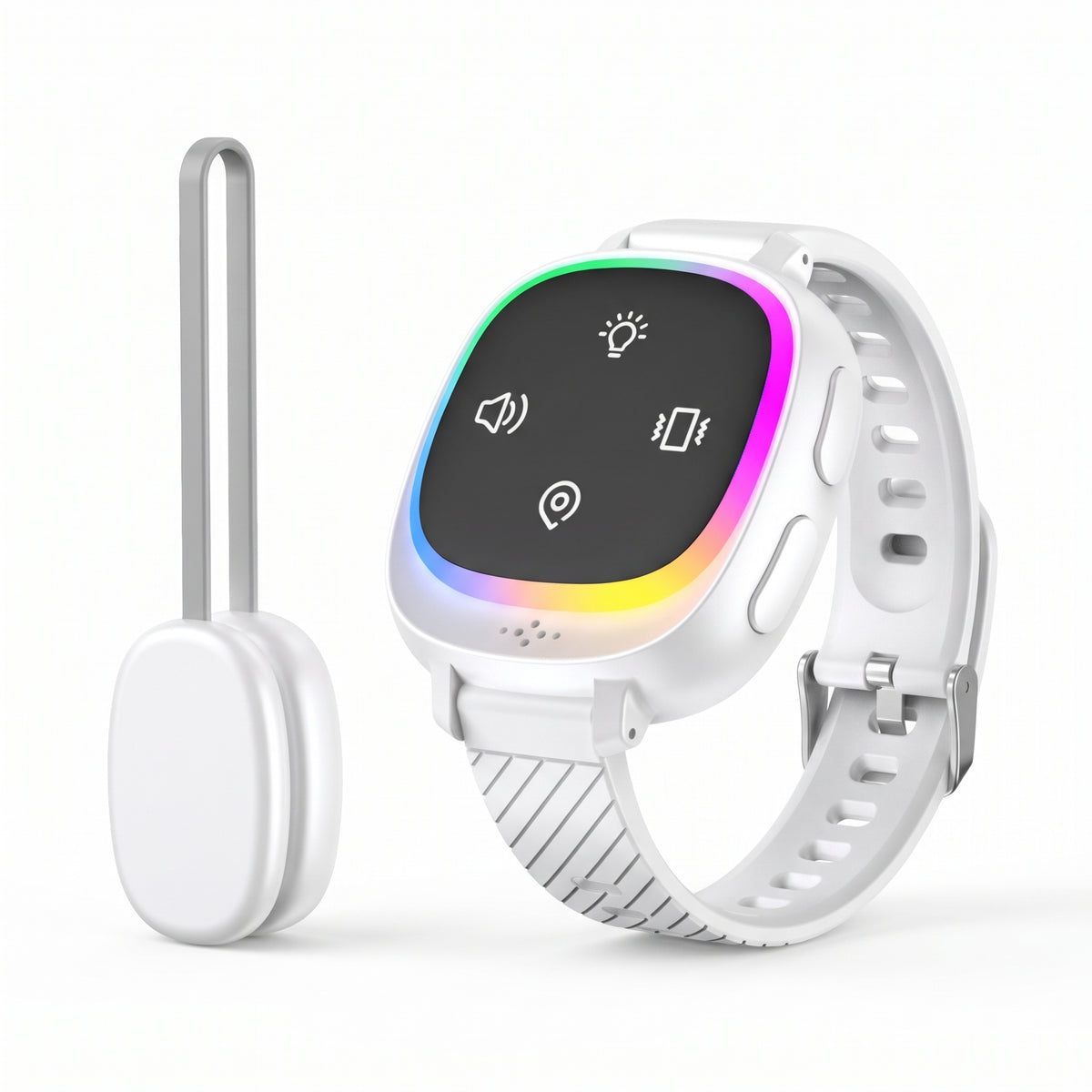Kneebie wireless wetness alarm - White